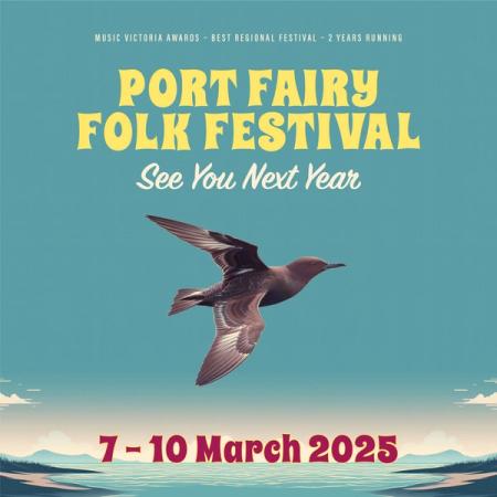 Festival – Port Fairy Folk Festival 2025 – Logo