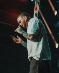 Kane Brown performing live