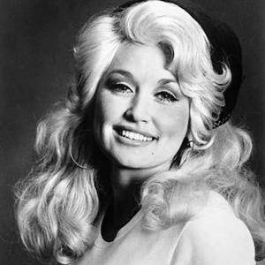 Dolly Parton black and white photo