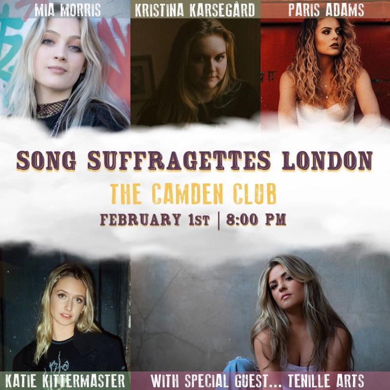 <p>Song Suffragettes London February 2022 Show Poster</p>