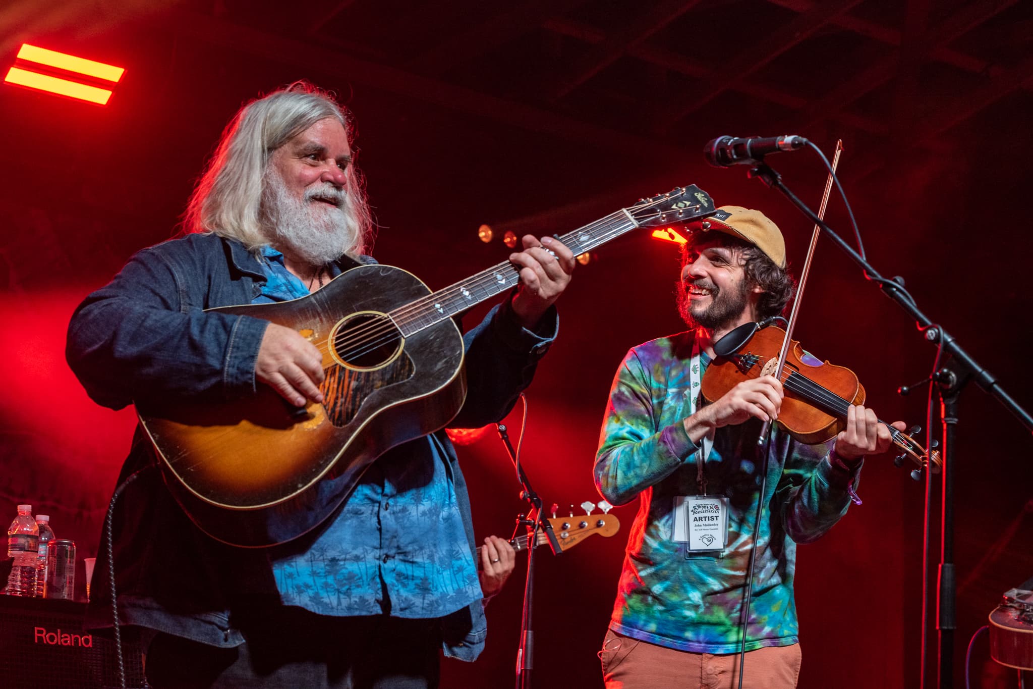 Leftover Salmon and John Mailander at Suwannee Spring Reunion 2023 by Jay Strausser