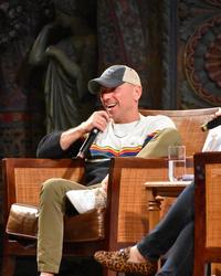 Kenny Chesney speaking at a book event
