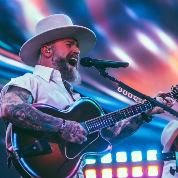 Zac Brown Band performing live at Sphere Las Vegas