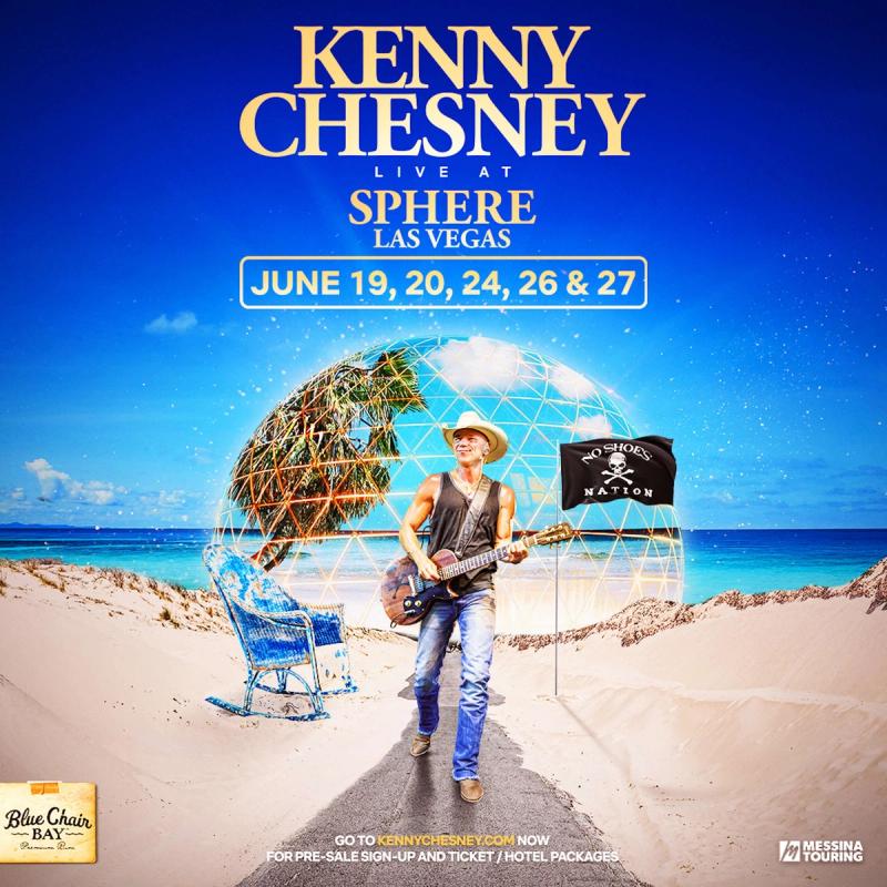 <p>Kenny Chesney 2026 Sphere Tour Poster</p>
