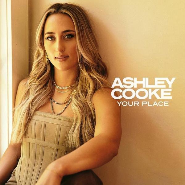 Artwork for Ashley Cooke's 2024 single, ‘Your Place’.