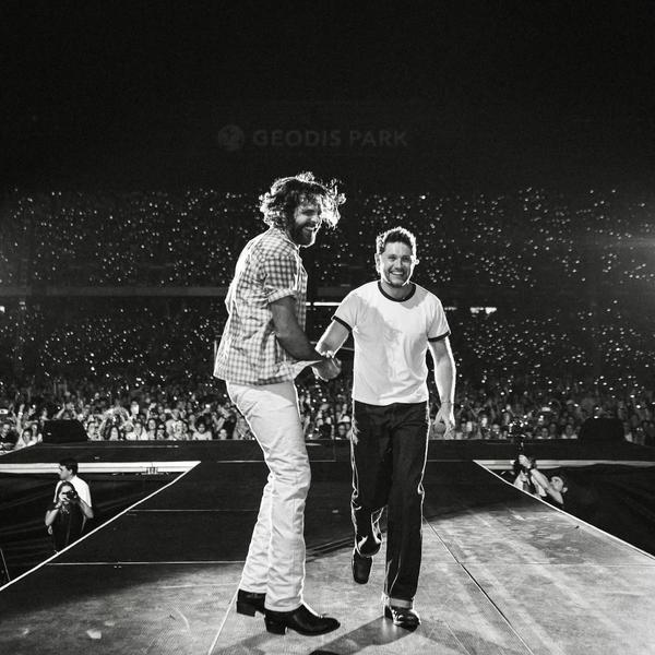 Thomas Rhett and Niall Horan at GEODIS Park
