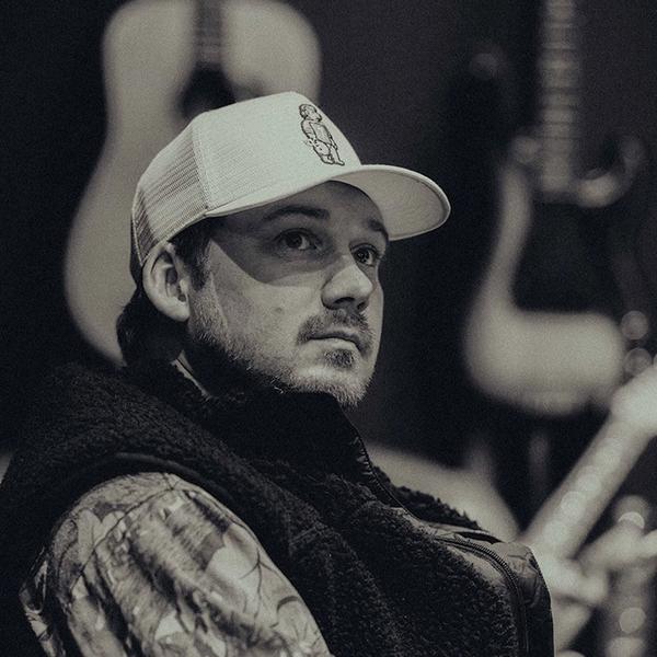 Morgan Wallen in the studio