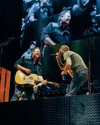 Post Malone performing in Nashville with Blake Shelton