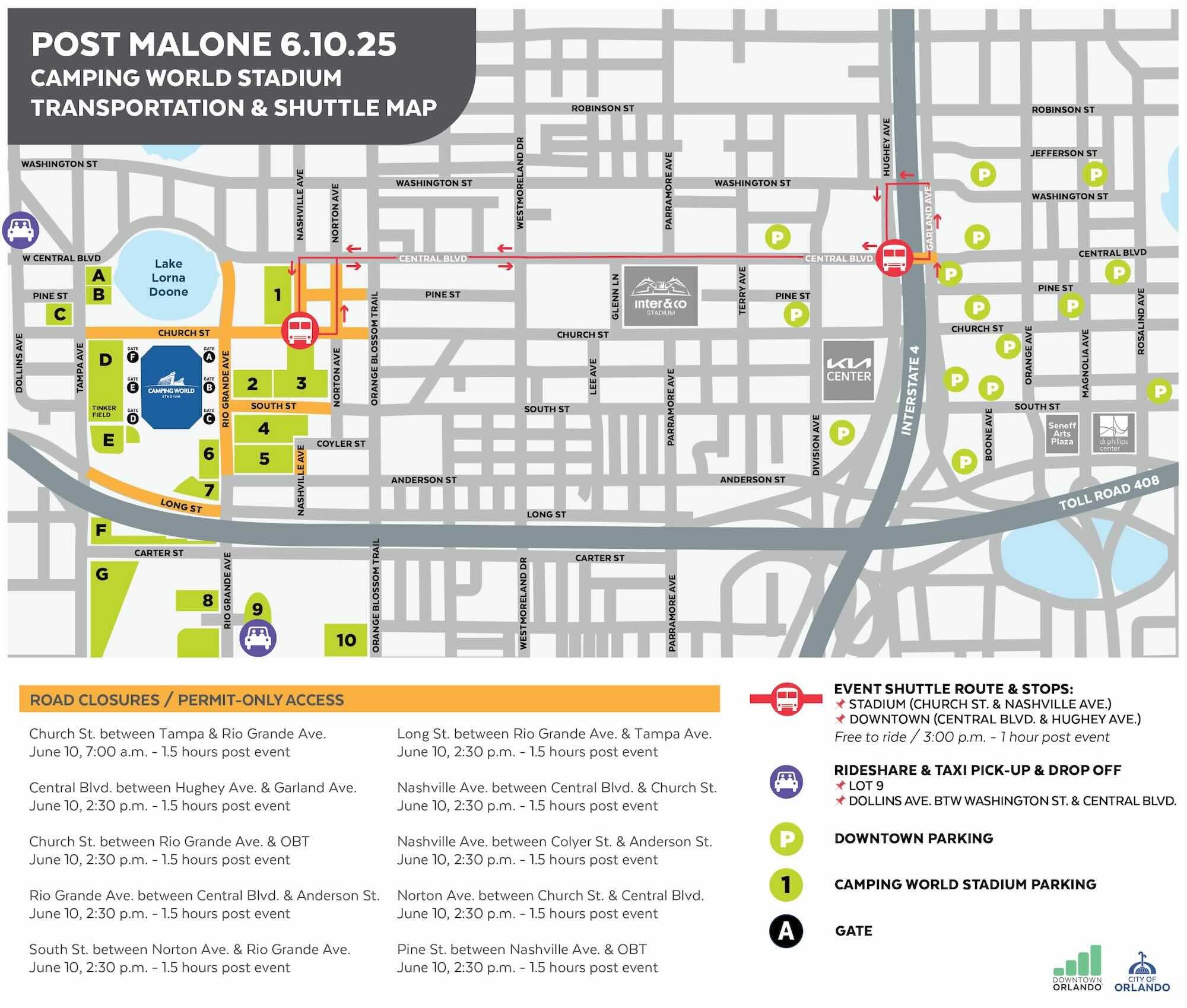 <p>Post Malone Camping World Map</p>