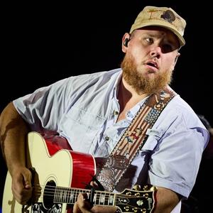 Luke Combs performing in October 2025