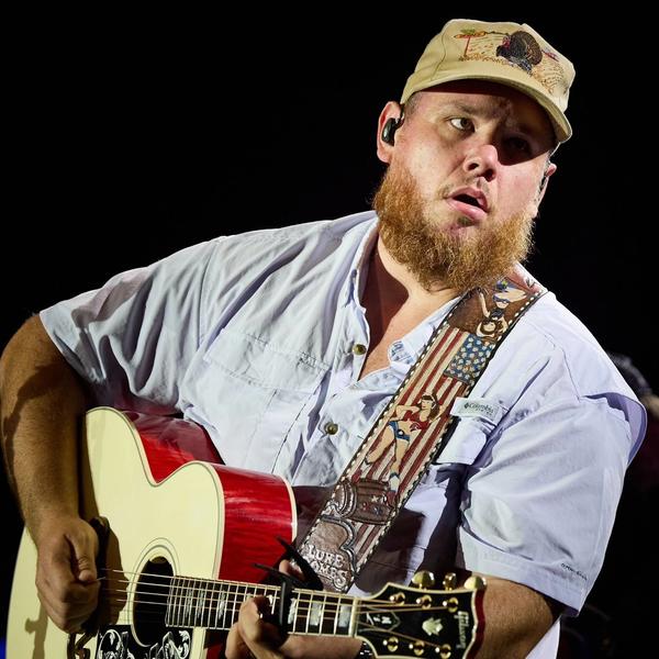 Luke Combs performing in October 2025