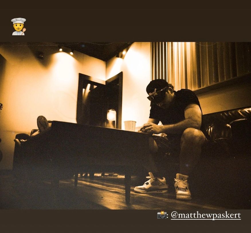 <p>Morgan Wallen recording new music </p>