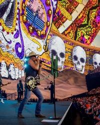 Kenny Chesney performing at Sphere Las Vegas
