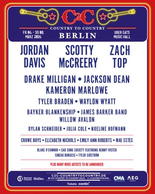 C2C Berlin Announces 2026 Line Up | Holler