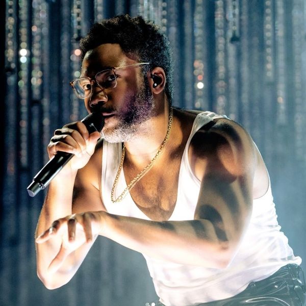 Childish Gambino performing live