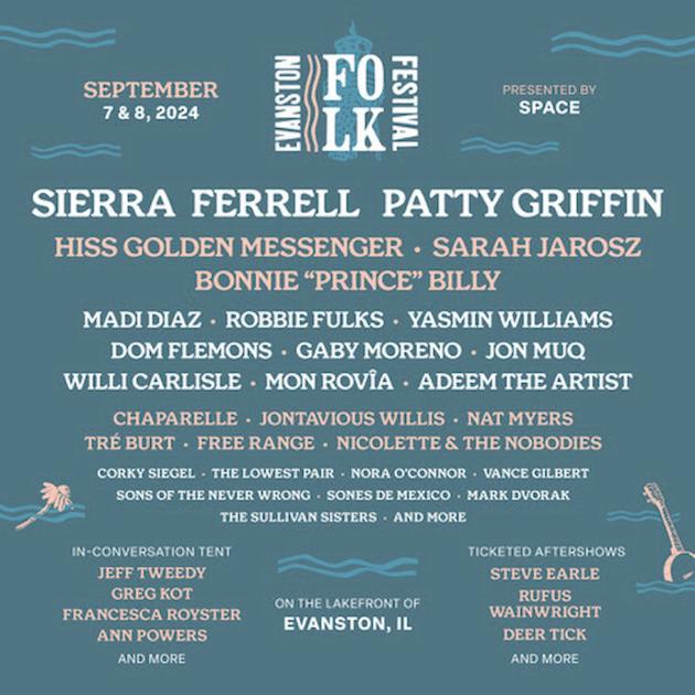 Evanston Folk Festival 2024 LineUp, Dates and Tickets