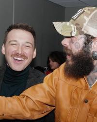 Morgan and Posty backstage at CMA Awards