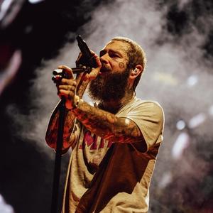 Post Malone performing live