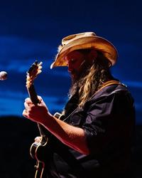Chris Stapleton performing in West Valley City, Utah