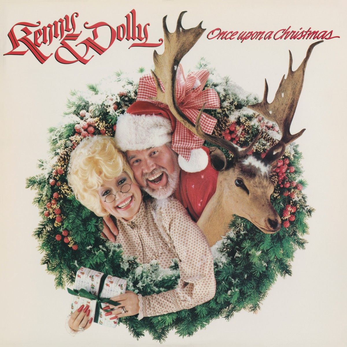 Kenny Rogers & Dolly Parton - Once Upon A Christmas Album Cover