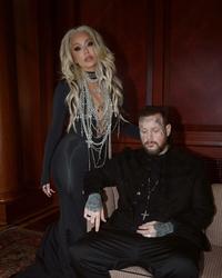 Jelly Roll and Bunnie XO at the Grammys