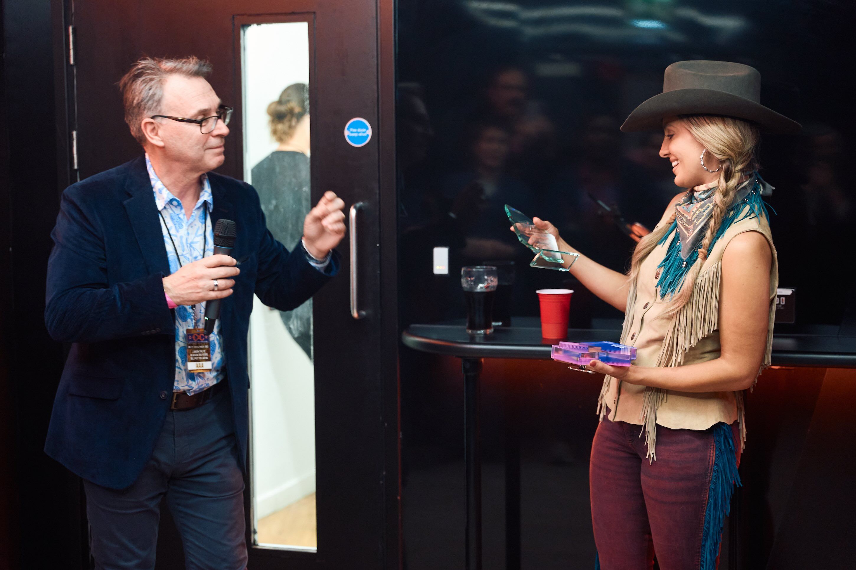 <p>Artist - Lainey Wilson Receiving Awards at C2C Festival 2025 2</p>