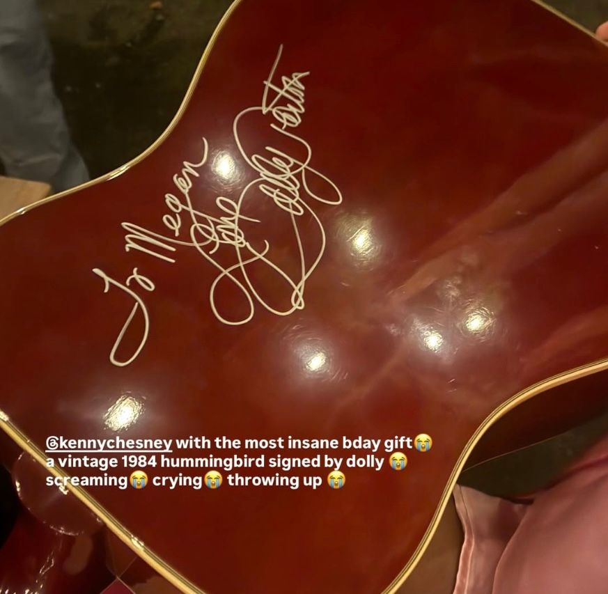 <p>Megan Moroney x Kenny Chesney 2025 Birthday Gift</p>