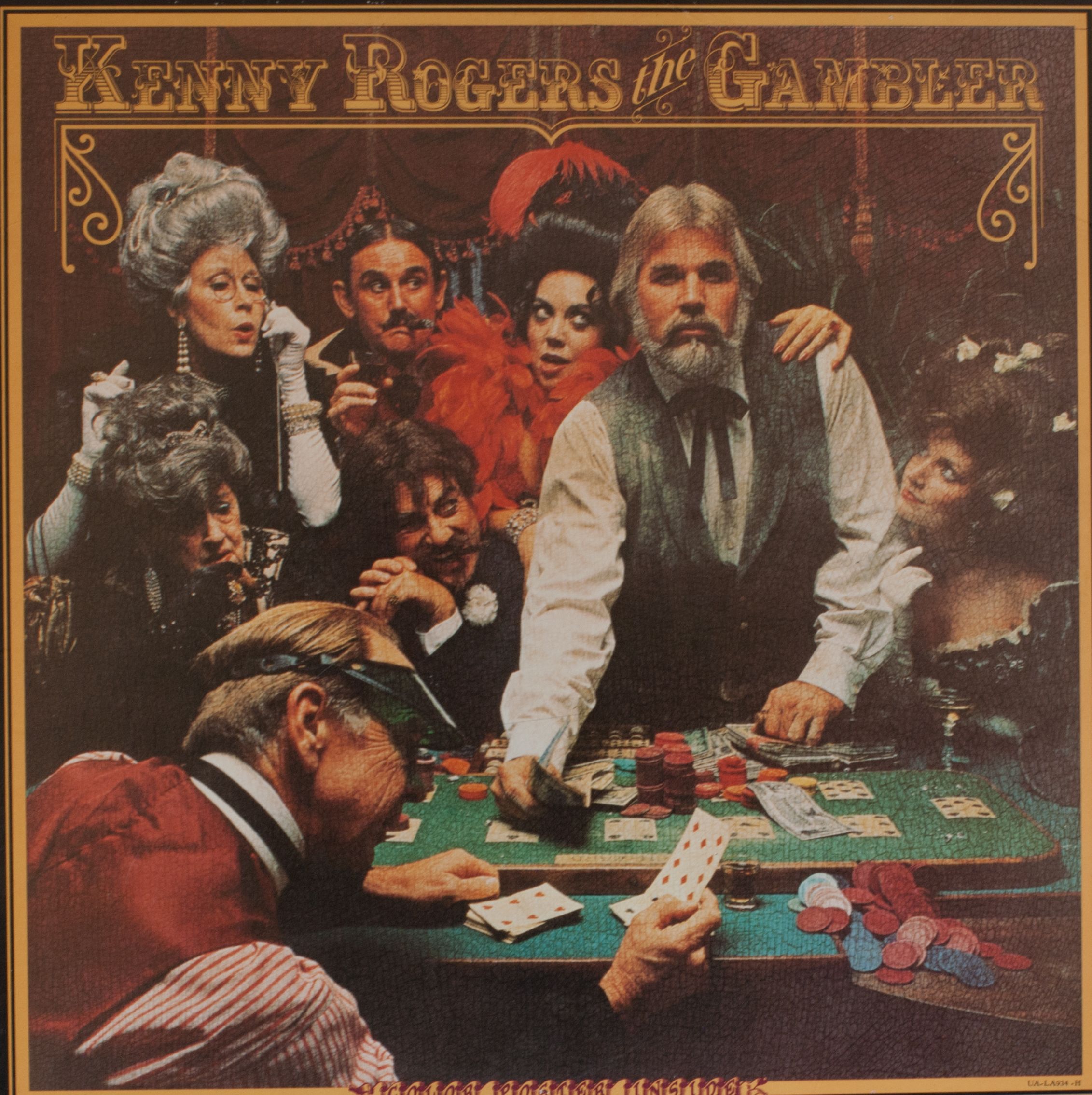 Kenny Rogers - The Gambler Album Cover