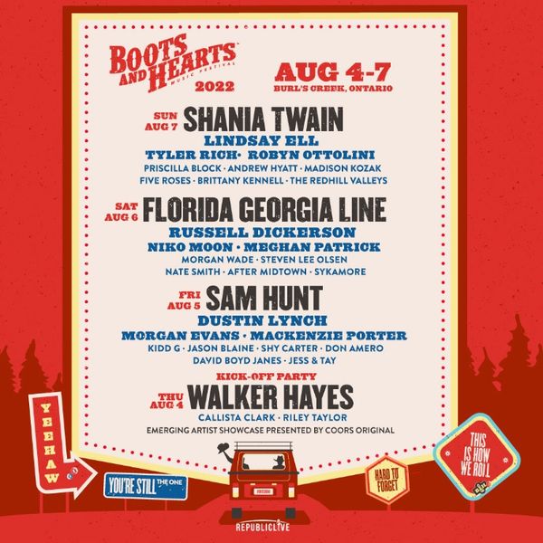 Boots and Hearts Festival 2022 LineUp, Dates and Tickets Holler