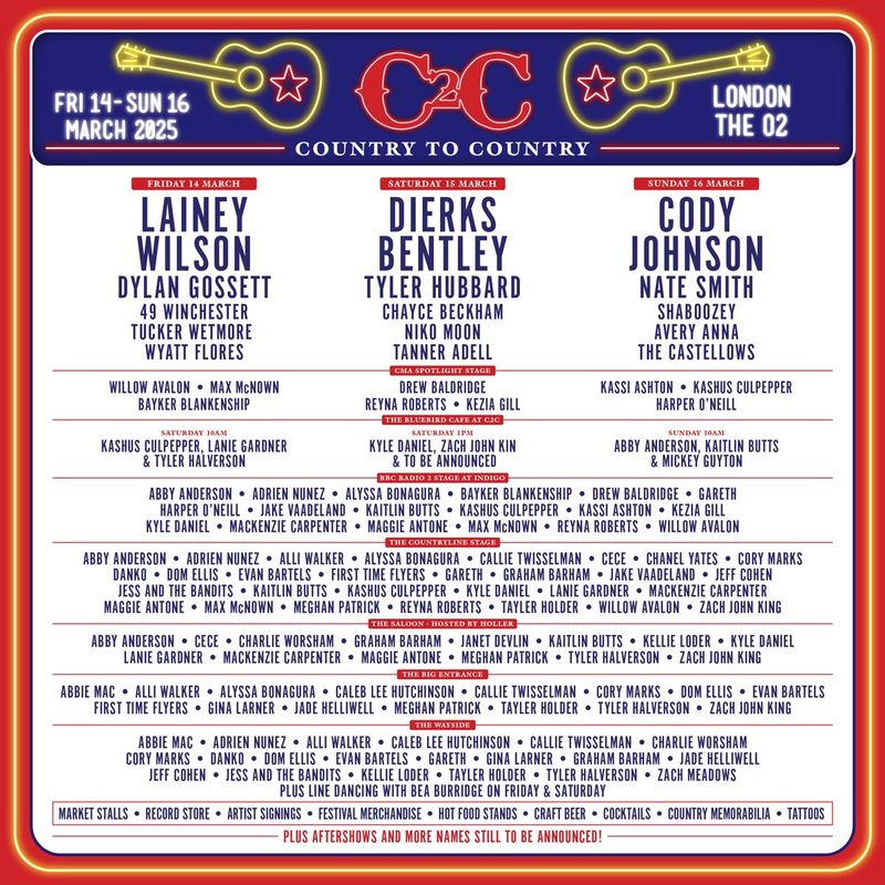 <p>C2C Festival 2025 Full Line-Up</p>