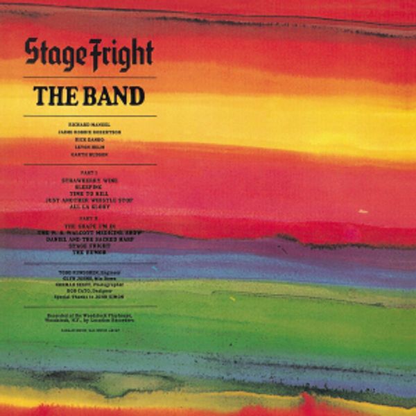 Album - The Band - Stage Fright