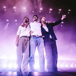 Mumford & Sons performing live