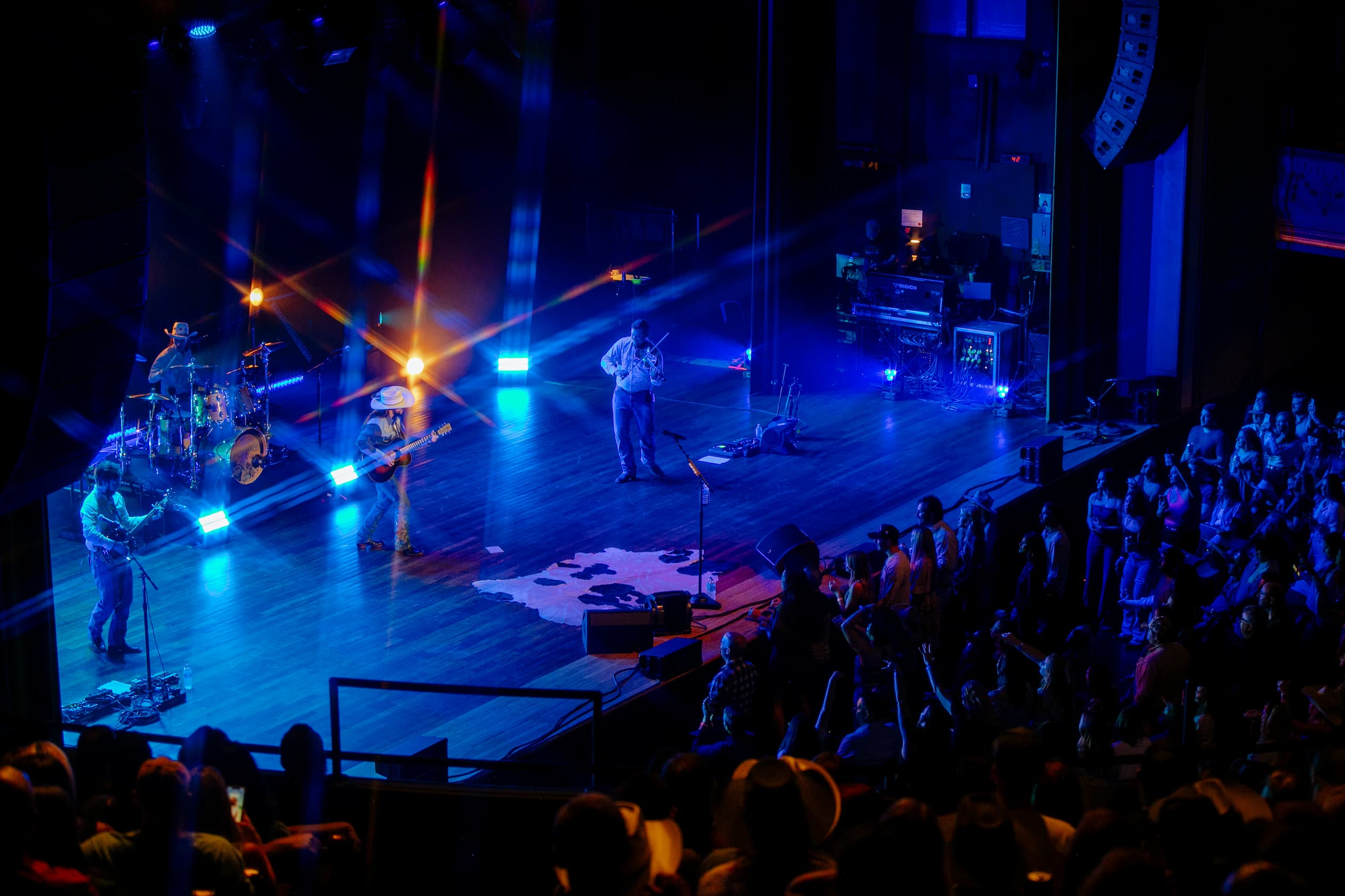 <p>Ian Munsick at the Ryman Auditorium</p>