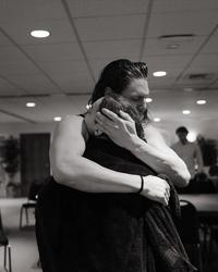 Artist - Warren Zeiders & His Sister getting baptized