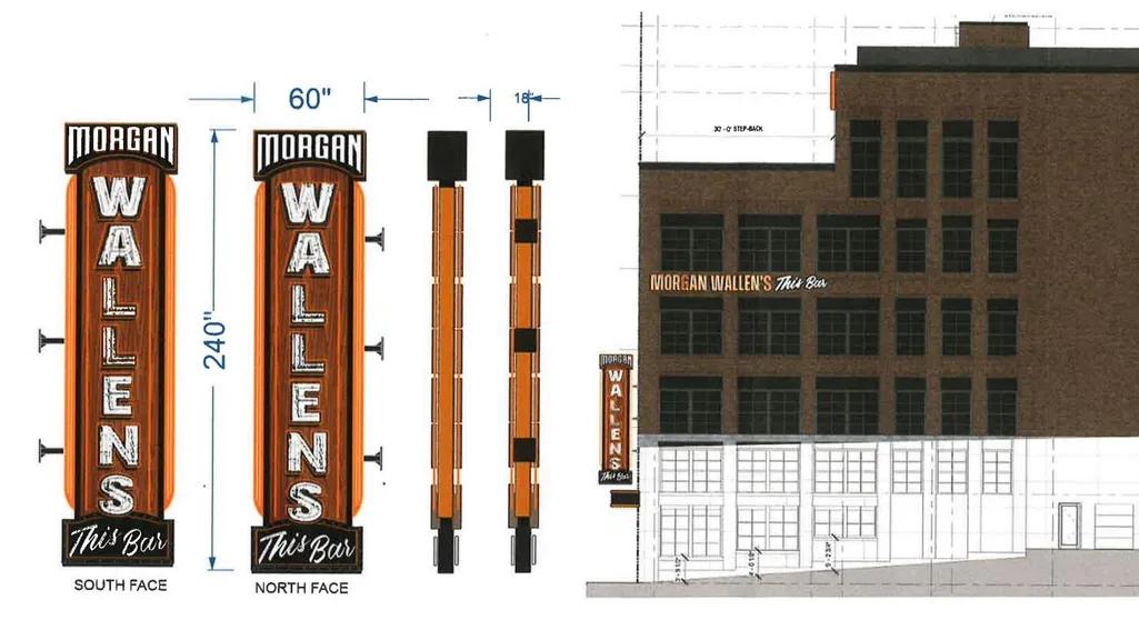 <p>Morgan Wallen This Bar Sign Proposal</p>