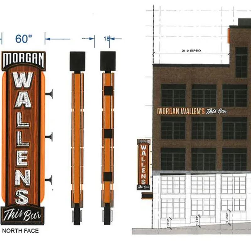 Morgan Wallen's ‘This Bar’ Sign Approved by Nashville Council on Second ...