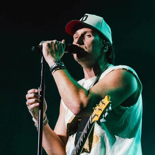 Russell Dickerson performing live