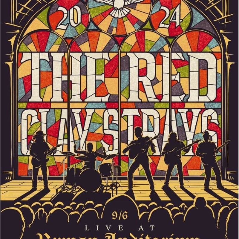 <p>The Red Clay Strays Ryman Auditorium Poster</p>