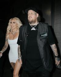 Bunnie XO and Jelly Roll backstage