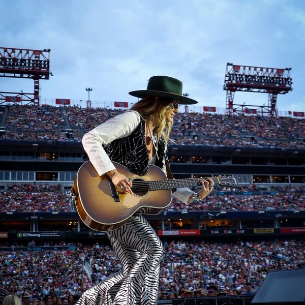 Lainey Wilson at Nissan Stadium Nashville by Sarah Cahill