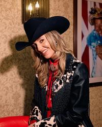 Lainey Wilson backstage at the Opry
