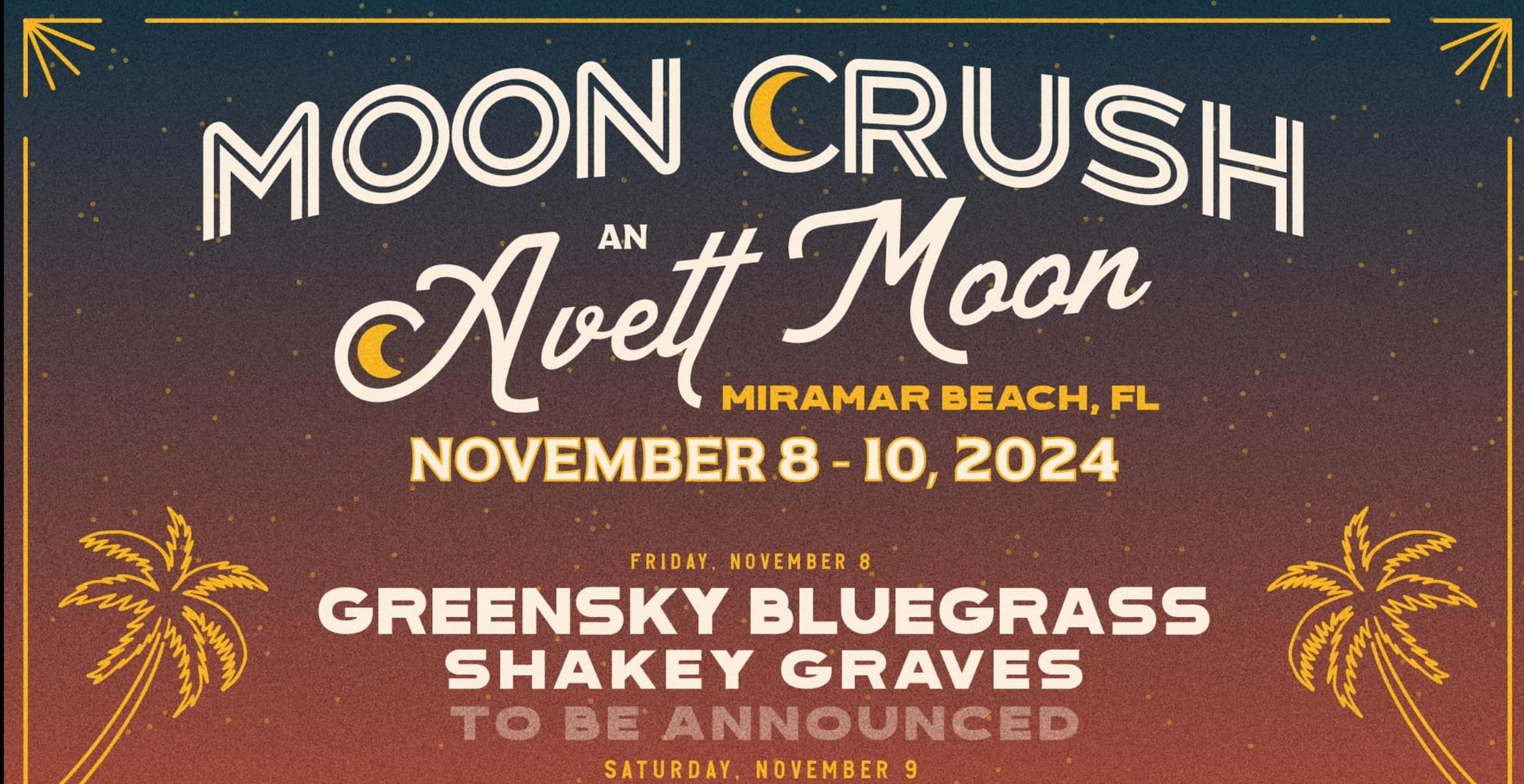 Festival - Moon Crush: An Avett Moon Logo