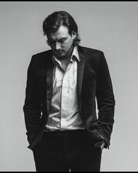 Morgan Wallen black-and-white photo from the One Thing At A Time photoshoot
