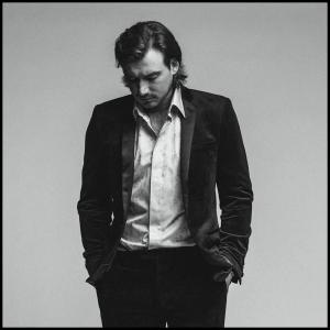 Morgan Wallen black-and-white photo from the One Thing At A Time photoshoot