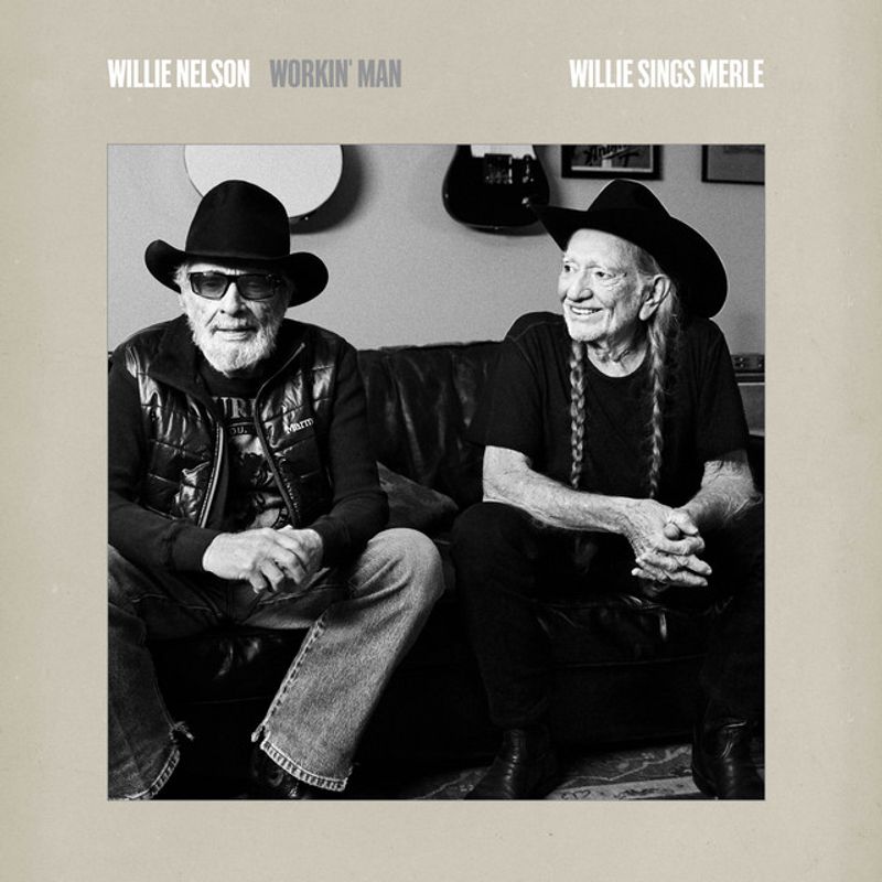 <p>Willie Nelson - Workin' Man: Willie Sings Merle Album Cover</p>