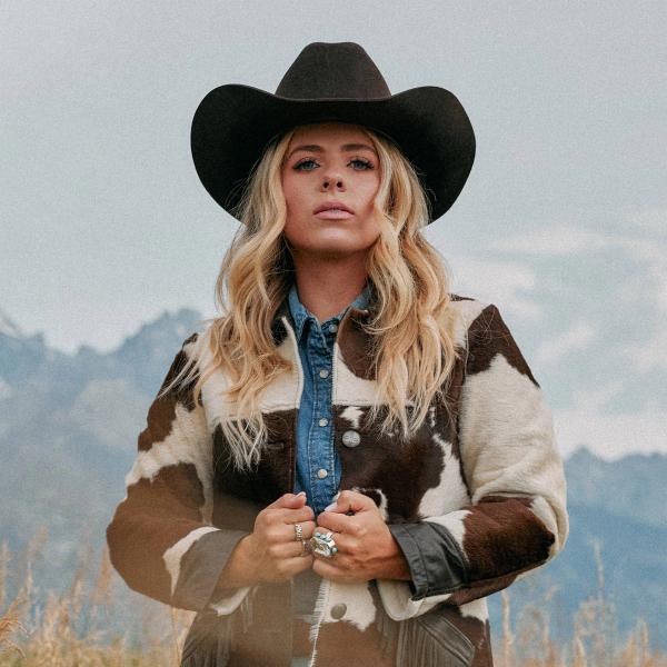 Anne Wilson in a field 
