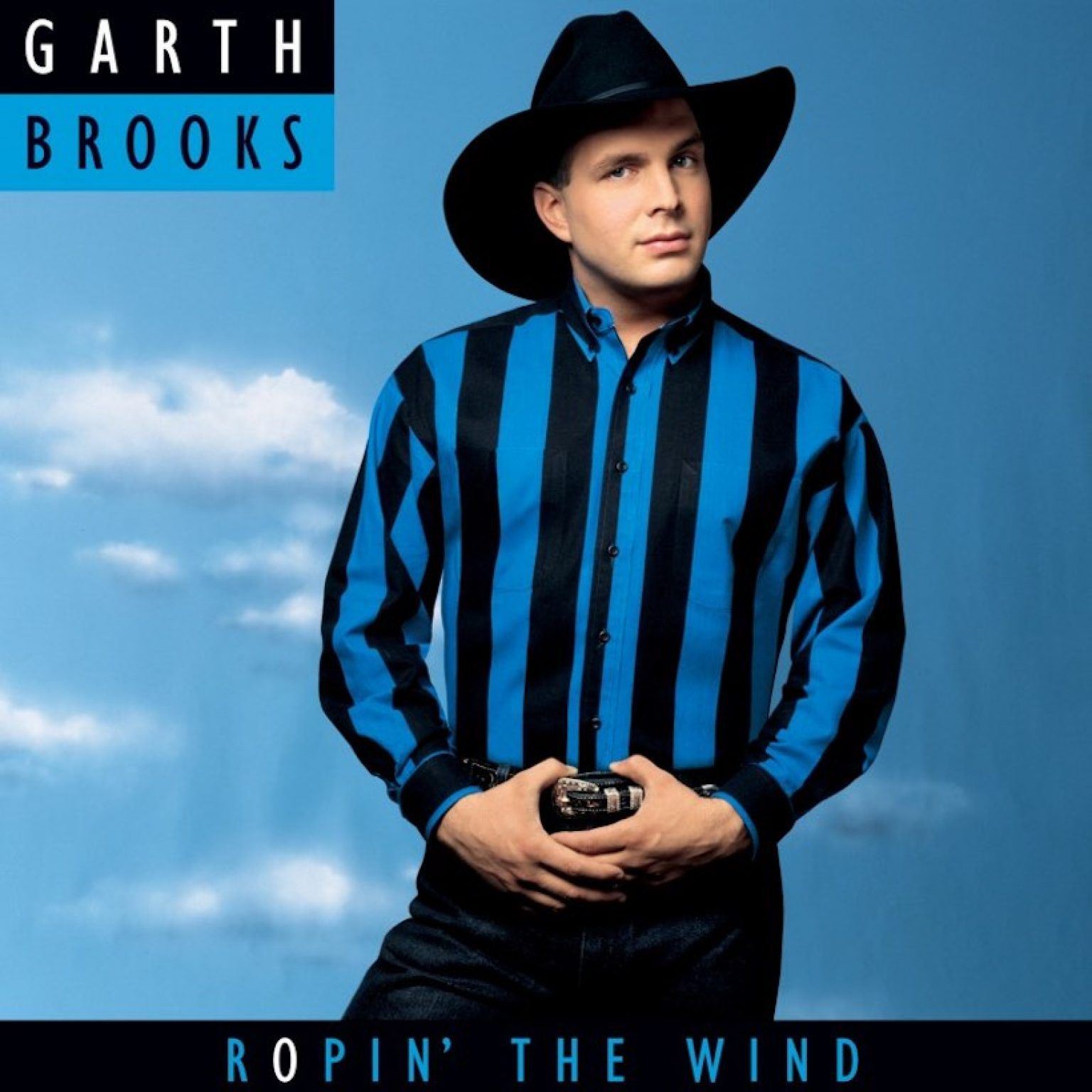 Album Cover - Garth Brooks - Ropin' The Wind