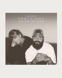 Artwork for Taylor Swift and Post Malone's ‘Fortnight’.