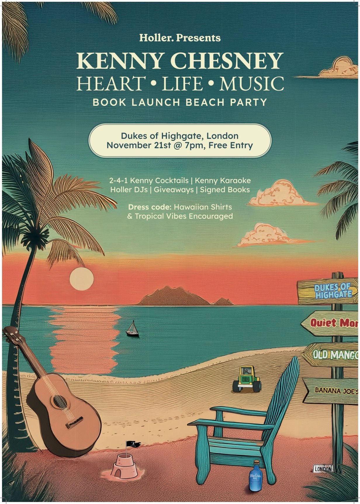 <p>Kenny Chesney Book Launch Beach Party 2</p>