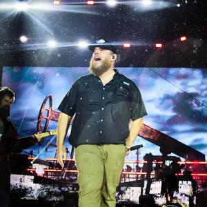 Luke Combs performing in 2026